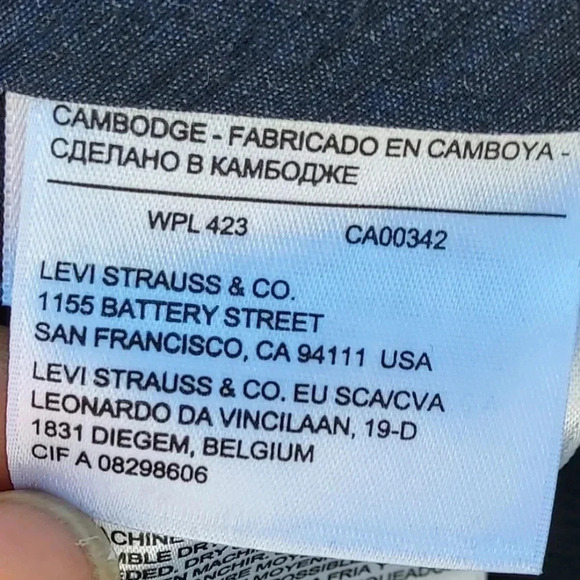 NWT Dockers Signature Big & Tall Classic Fit Lux Cotton Pants 50W×32L Blue - Picture 8 of 15